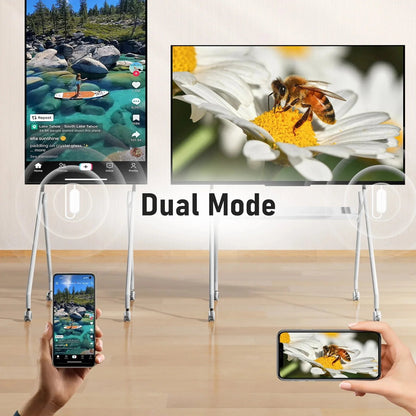 📺 Lemorele P1000 Wireless HDMI Transmitter and Receiver Set – Plug & Play 1080P Full HD Screen Mirroring Adapter for Phone, Laptop & Tablet to TV, Monitor, Projector