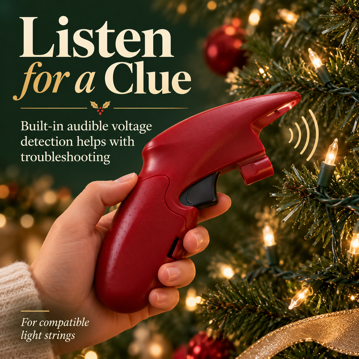 🎄 GlowFix™ Christmas Light Repair Tool | Find the Fault, Bring Back the Glow ✨