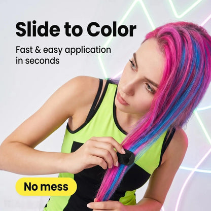 Instant Hair Color Magic -Washable Temporary Hair Chalk Set
