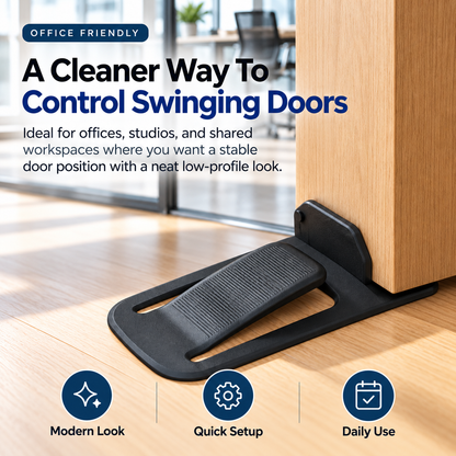 🚪 GripLock™ No-Drill Door Stopper