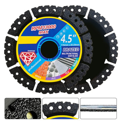 4.5' Multi-Material Diamond Cutting Blade 💎 – Heavy-Duty Saw Disc