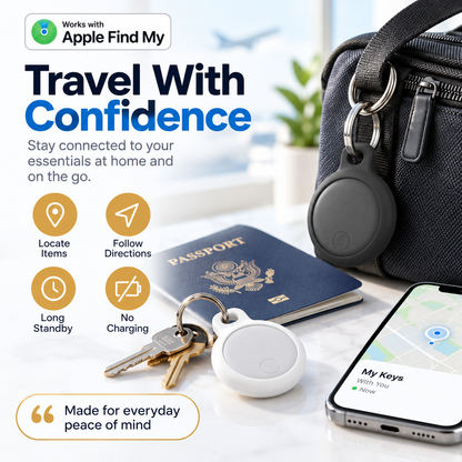 📡 TrackSnap™ Smart Item Finder – Small Tracker, Big Peace of Mind