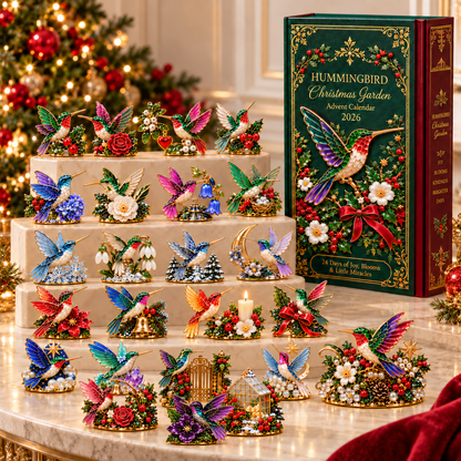 24 Days of Joy in Bloom — Hummingbird Christmas Garden Advent Calendar 2026