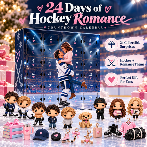 🏒💕 Puck & Promise™ 24-Day Hockey Romance Advent Calendar – A Daily Surprise for Hockey Lovers