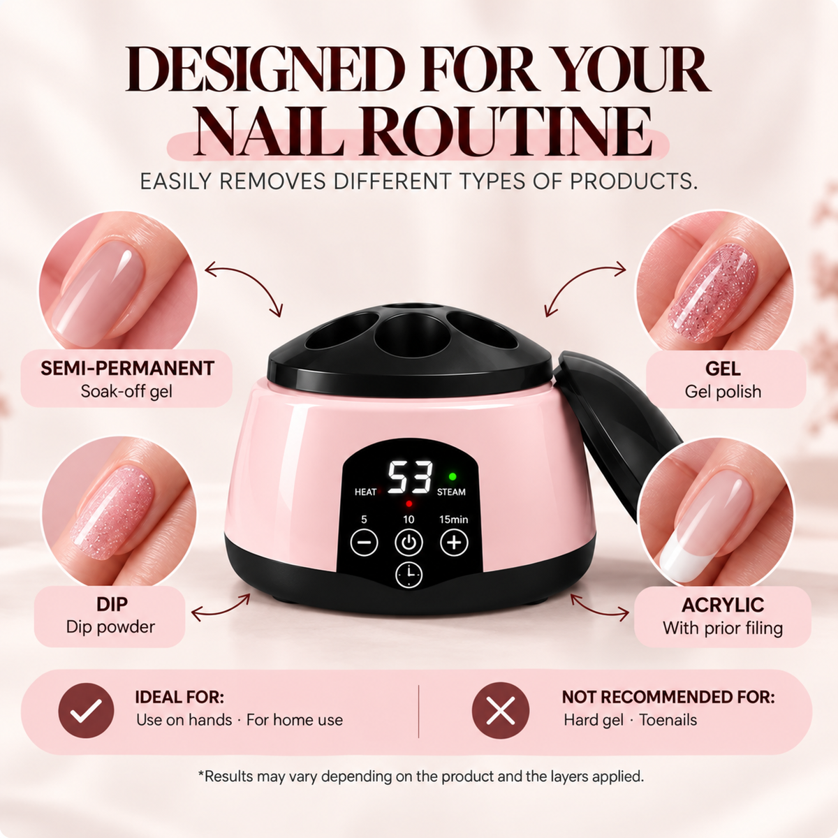 NailPure Pro™ – Electric Gel Nail Polish Remover