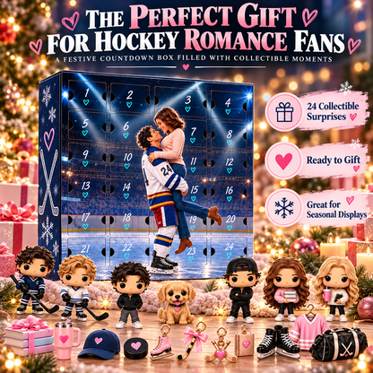 🏒💕 Puck & Promise™ 24-Day Hockey Romance Advent Calendar – A Daily Surprise for Hockey Lovers