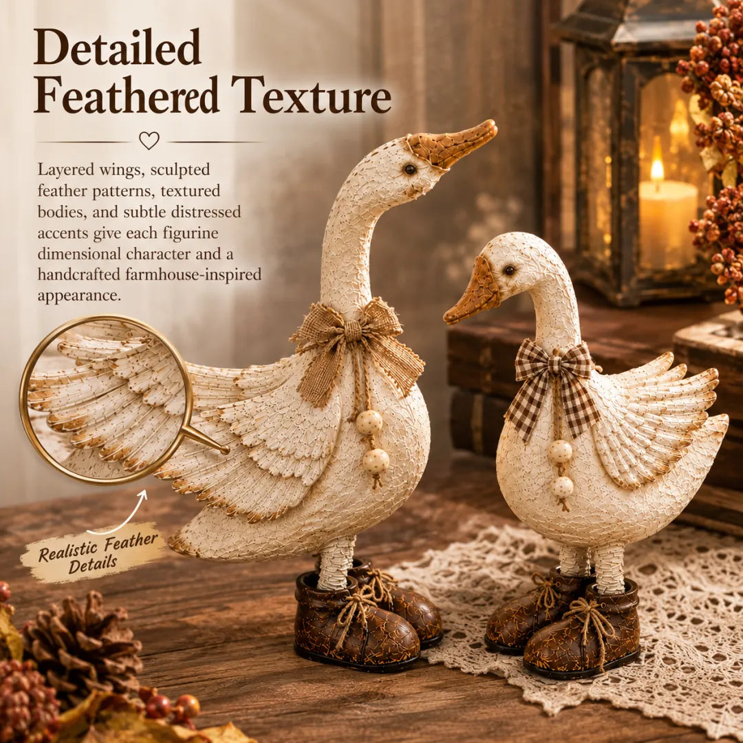 🎁Whimsical Farmhouse Flock Figurines — Charming Animal Pairs for Cozy Country Homes product image