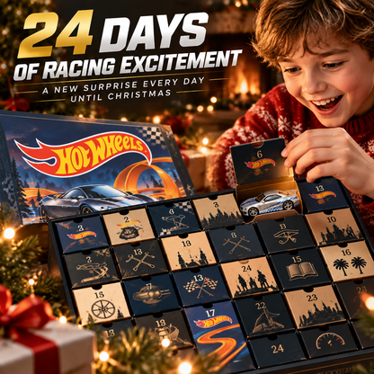 Hot Wheels™ 24-Day Racing Surprise Advent Calendar