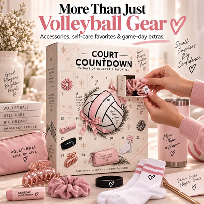 Court Countdown – 24-Day Volleyball Advent Calendar for Girls