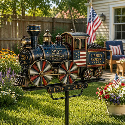 🚂USA 250 “Liberty Express” Train Garden Wind Spinner