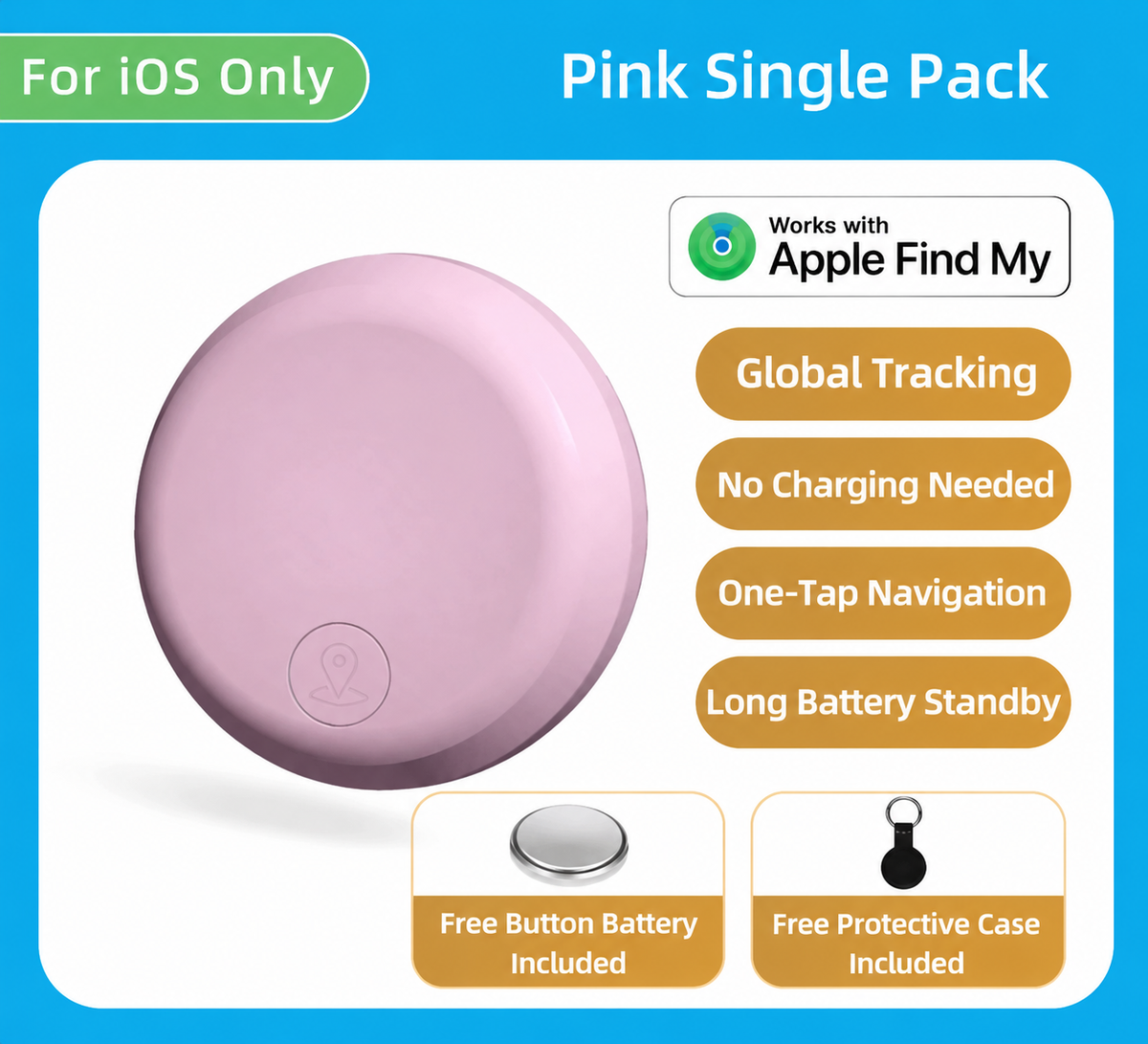 📡 TrackSnap™ Smart Item Finder – Small Tracker, Big Peace of Mind