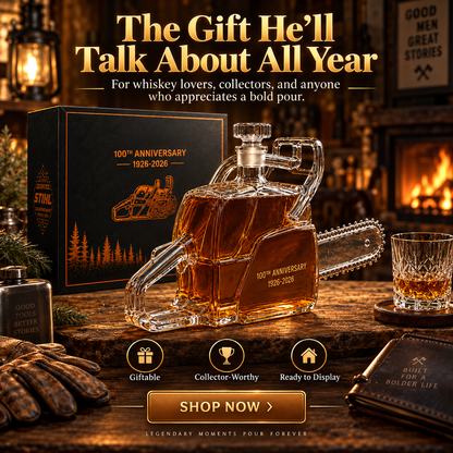 100th Anniversary Whiskey Bottle