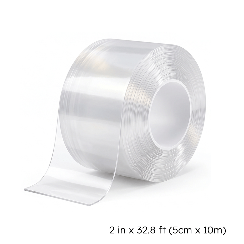 💨 Draft Stopper Clear Seal Tape – Keep Cold Air Out & Lower Energy Bills 🥶💡