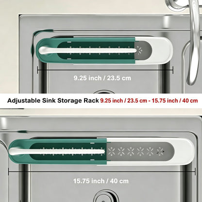 Telescopic Sink Storage Rack✨
