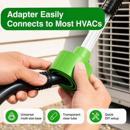 Clear-view AC drain line cleaner adapter - product image 8