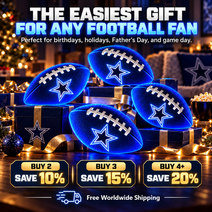 🏈 GlowRush™ Light-Up Football Keep The Game Going After Dark
