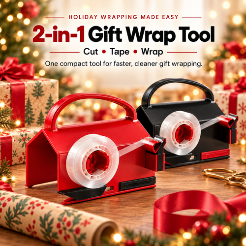 ✂️ TapeMate™ Cut & Wrap Tool Everything You Need In One Handy Tool