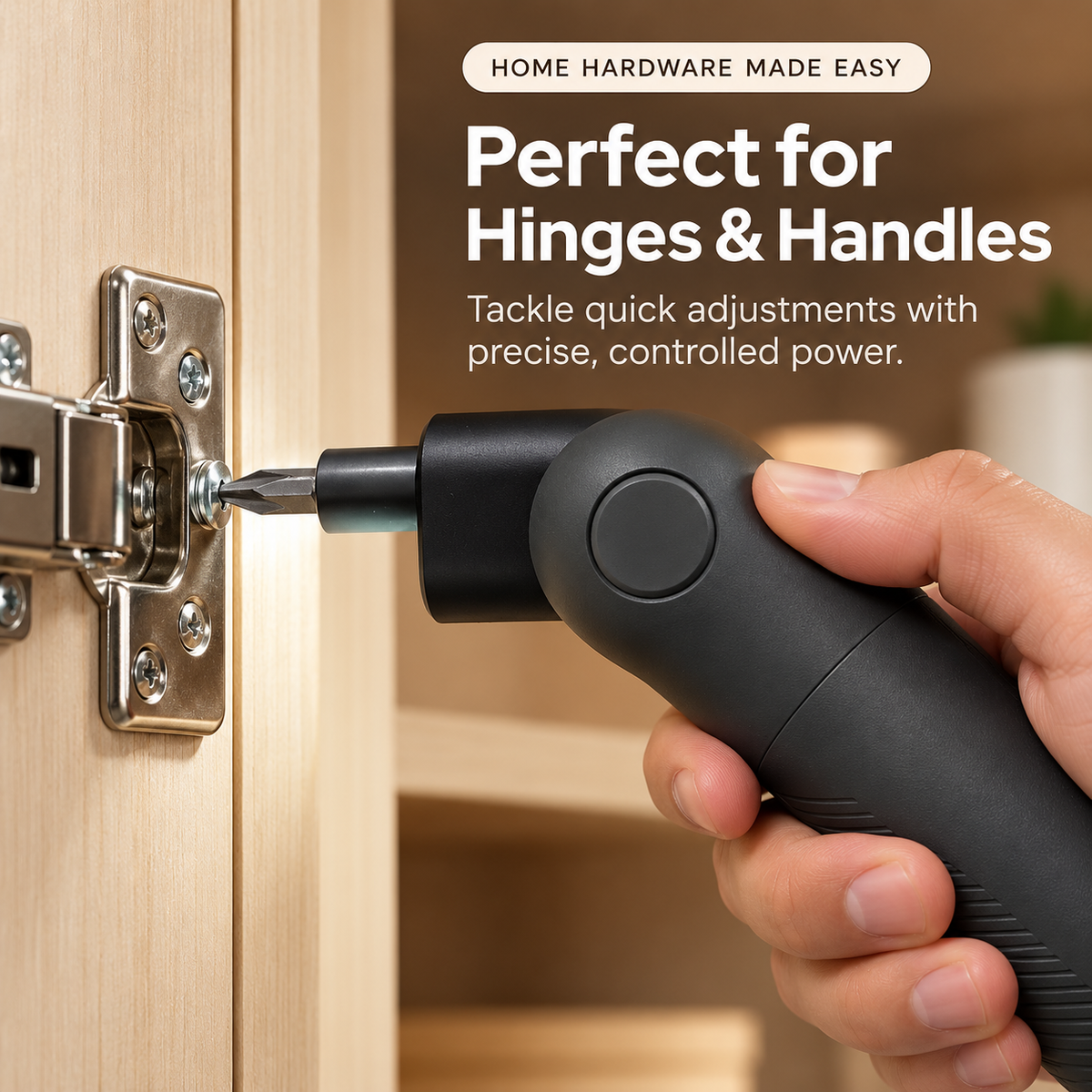 🔧 Mini Cordless Screwdriver Kit – Easy DIY Repairs ⚡
