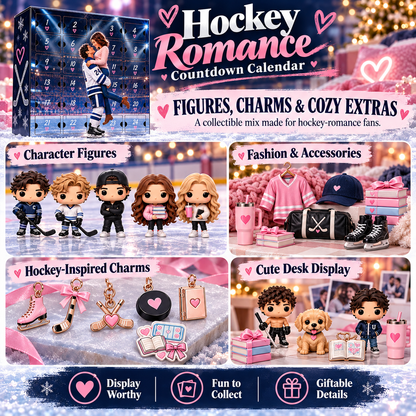 🏒💕 Puck & Promise™ 24-Day Hockey Romance Advent Calendar – A Daily Surprise for Hockey Lovers