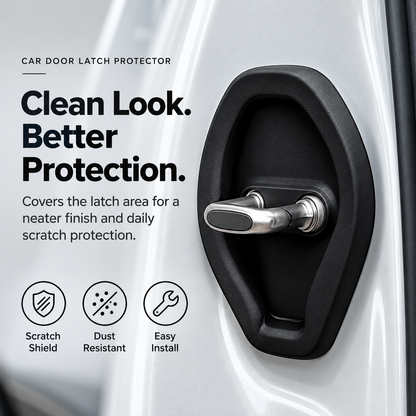 🚗✨ Car Door Latch Protector Cover | Scratch-Resistant Shield