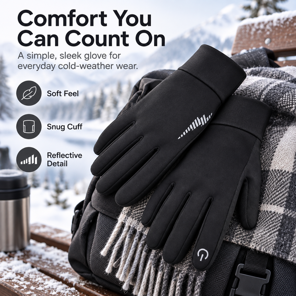 🖐️ Never Freeze Your Fingers Again! Meet the All-Season Touchscreen Gloves ❄️