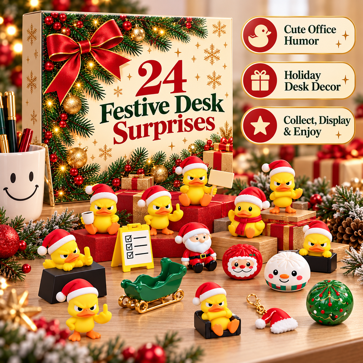 🎄 24 Days of Desk Surprises 🎁 | Christmas Advent Calendar