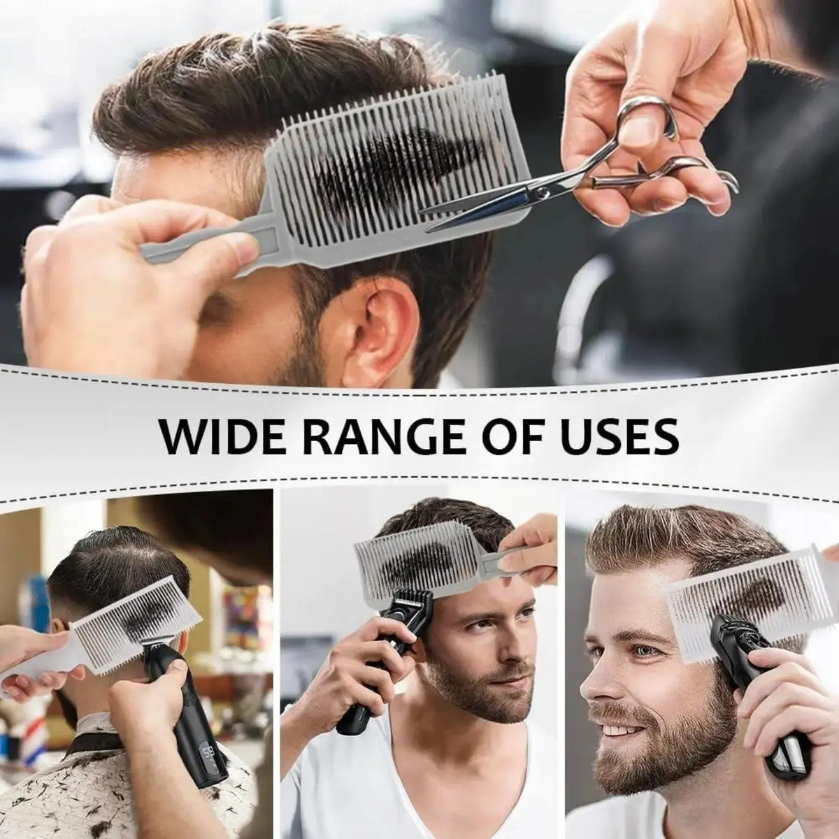✂️ TrimMaster™ 4-Piece Hair Cutting Guide Kit