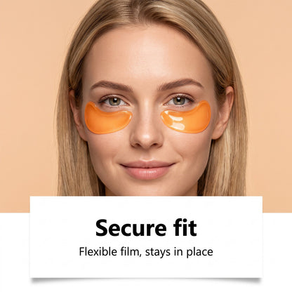 ✨Turmeric Vitamin Jelly Eye Patches🌙Daily Hydrating & Soothing Under Eye Care