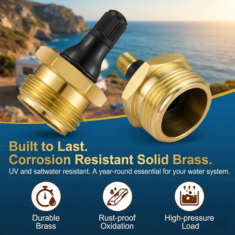 Brass RV blowout plug set - product image 4