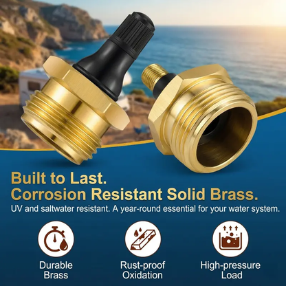 Brass RV blowout plug set - product image 4