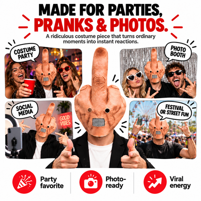 The Ultimate Laugh Mask™ – The Viral Prank Costume Mask That Turns Every Party Into a Comedy Show