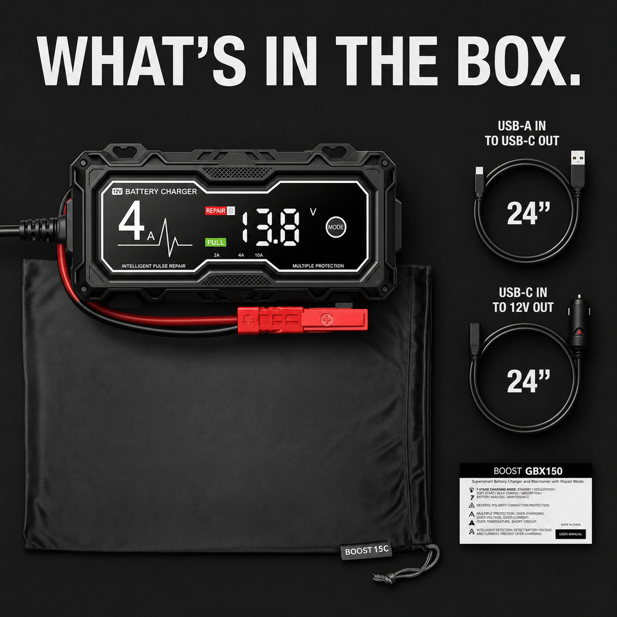 Portable car jump starter product image 5