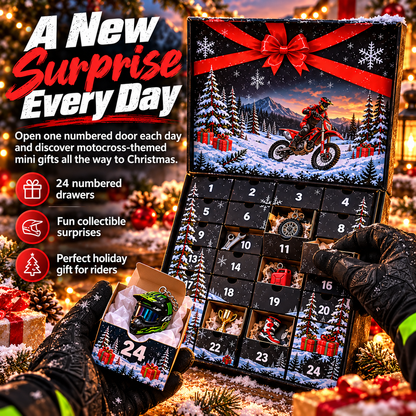 🏍️ 24-Day Motocross Advent Calendar | Christmas Rider Surprises 🎄