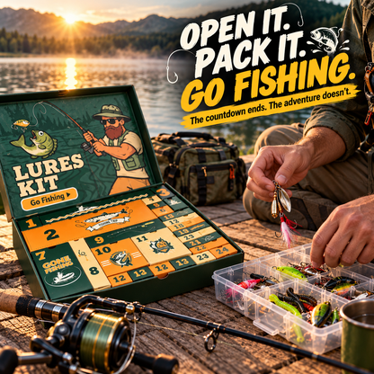 Fishing Advent Box – 24 Days of Lure Surprises