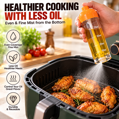 Refillable Cooking Oil Sprayer — More Control, Less Guesswork