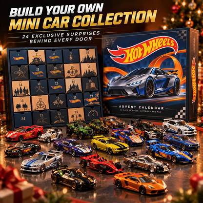 Hot Wheels™ 24-Day Racing Surprise Advent Calendar