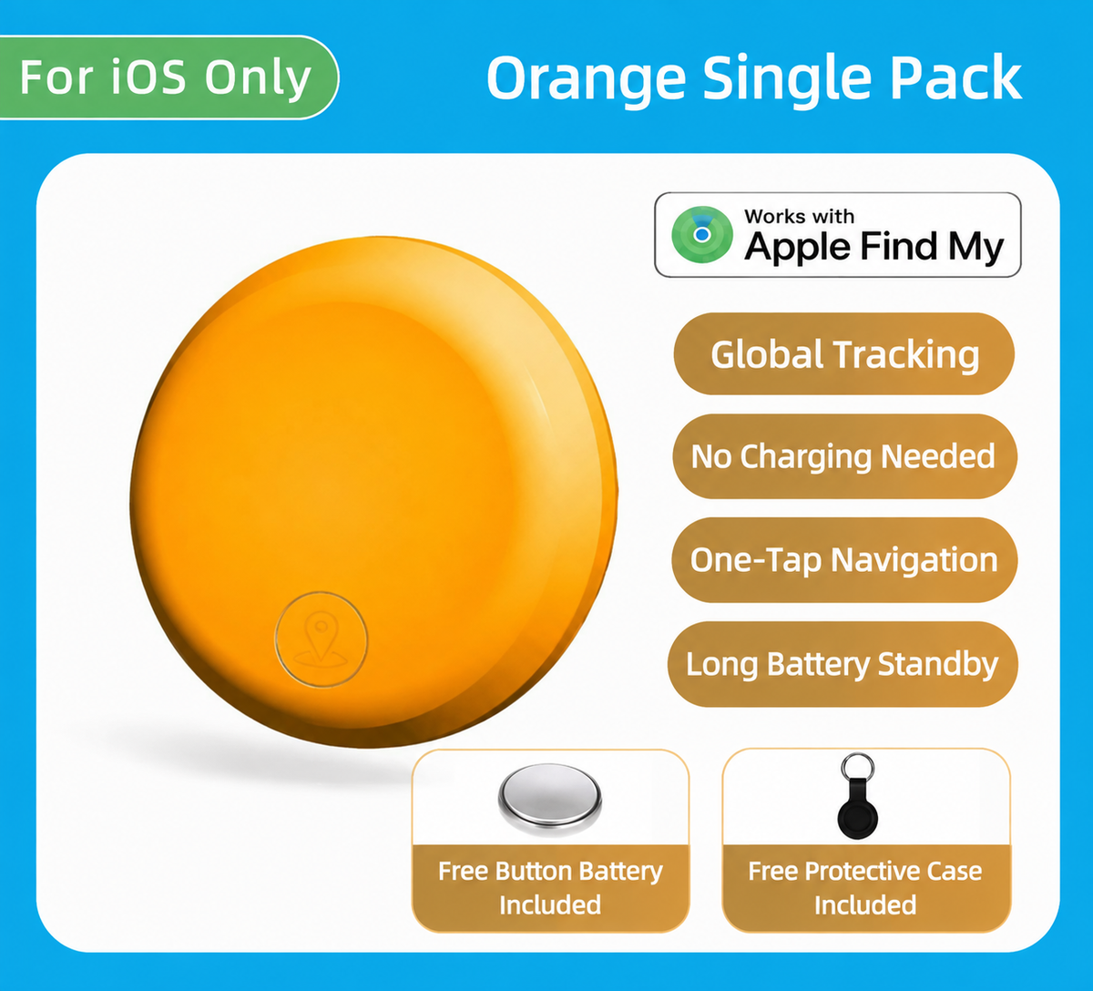 📡 TrackSnap™ Smart Item Finder – Small Tracker, Big Peace of Mind