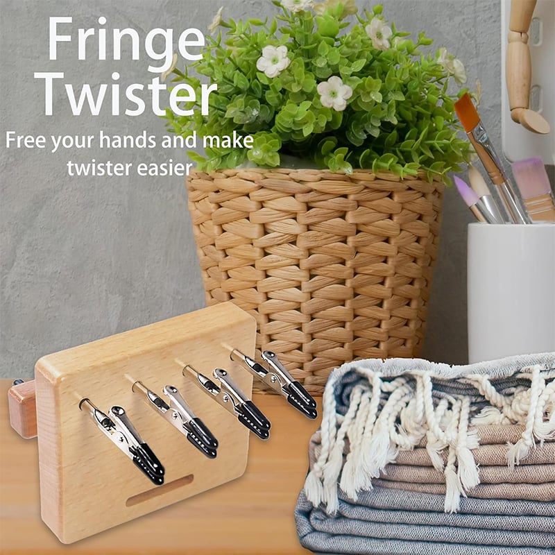 🎉 🧵Fringe Twister – Fast & Easy Tassel Twisting Tool