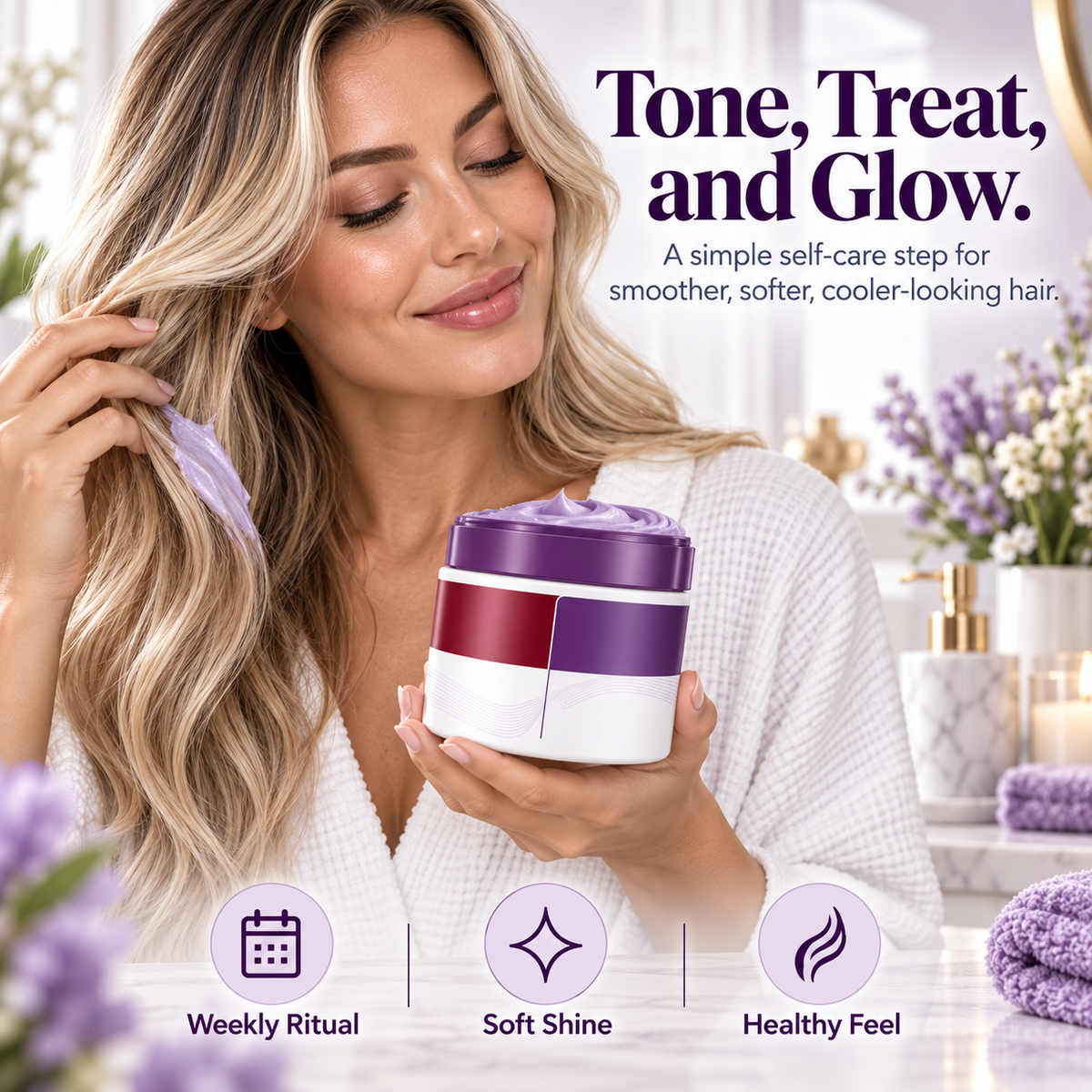 VioletGlow™ Purple Hair Mask ⭐⭐⭐⭐⭐