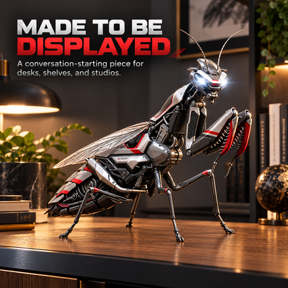 🤖 Mechanical Mantis Robot Figure – Futuristic Collectible ⚡