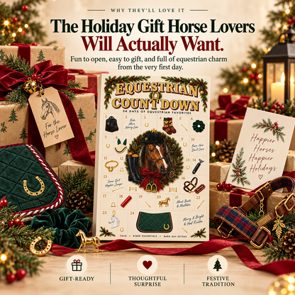 🐴 EquiJoy™ 24-Day Equestrian Advent Calendar A Magical Holiday Countdown For Horse Lovers