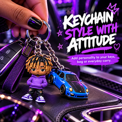 🎁 24-Day Street-Style Mystery Keychain Advent Calendar – Christmas Surprise Gift Box