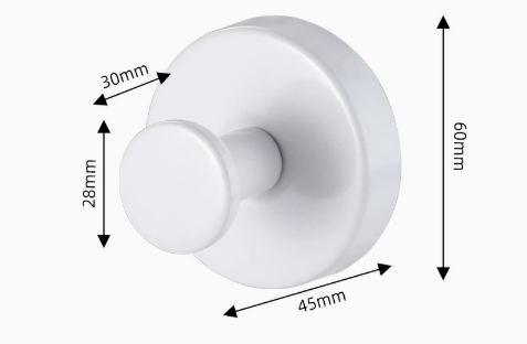 StickPro™ No-Drill Adhesive Wall Hooks – Peel, Press & Organize