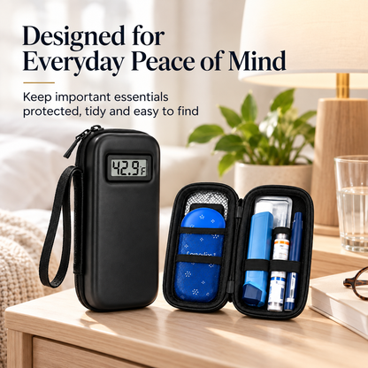 🔥Insulin Cooler Travel Case with Temperature Display