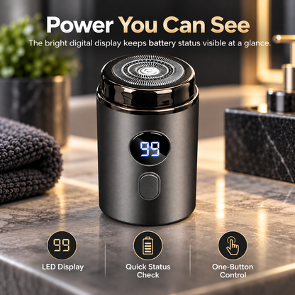 Mini portable electric shaver