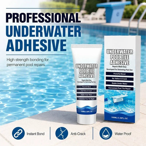 🌟✨ Underwater Pool Tile Adhesive – High Strength Waterproof Repair Glue for Pools