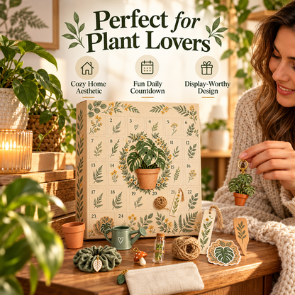 🌿 24 Days of Plant Surprises 🎁 | Botanical Advent Calendar