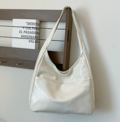 Women’s Soft Vegan Leather Hobo Bag, Lightweight Slouchy Shoulder Handbag, Large Casual Tote Purse for Everyday Work, Shopping & Travel