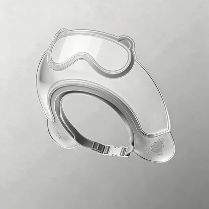 👶 AquaGuard™ Baby Shampoo Visor – Adjustable Bath Shield for Tear-Free Hair Washing
