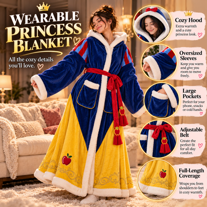 PrincessCozy™ Heated Wearable Blanket Robe